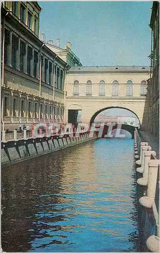 Cartes postales moderne Leningrad Winter Canal