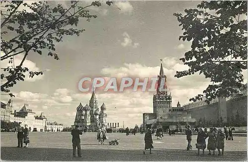 Moderne Karte Moscow The Red Square