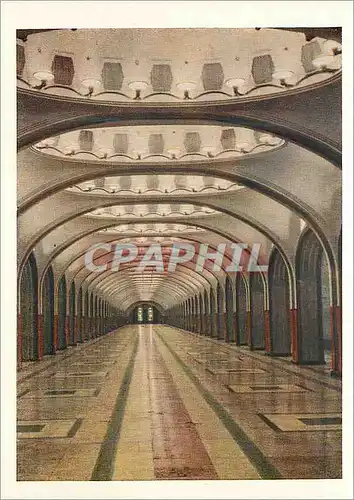 Moderne Karte Moscow Metro