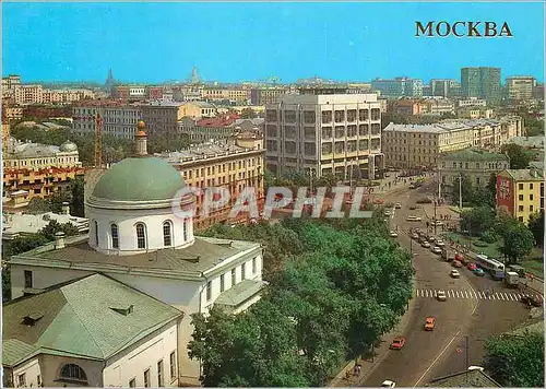 Moderne Karte Moscow Herzen Street