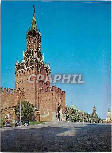 Cartes postales moderne Moscow Spasky Tower of the Kremlin