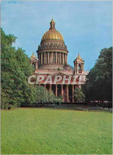 Moderne Karte St Isaac's Cathedral Leningrad