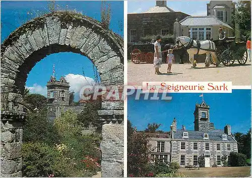 Moderne Karte La Seigneurie Sark