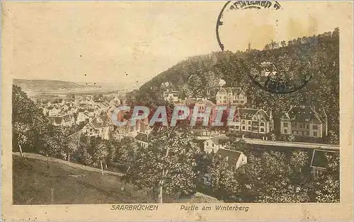 Cartes postales Saarbrucken Partie am Winterberg