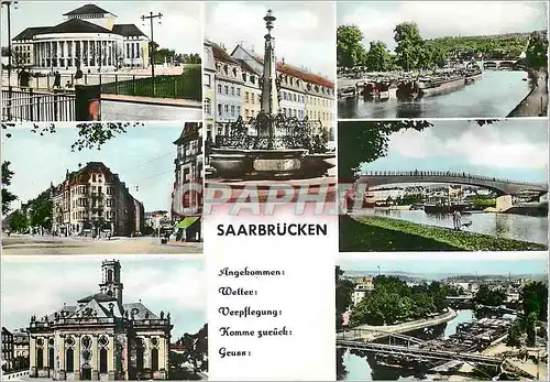 Cartes postales moderne Saarbrucken