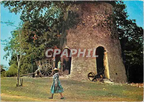 Cartes postales moderne Saint Barthelemy Vestige de moulin de sucrerie