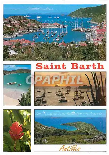 Cartes postales moderne Saint Barthelemy Antilles