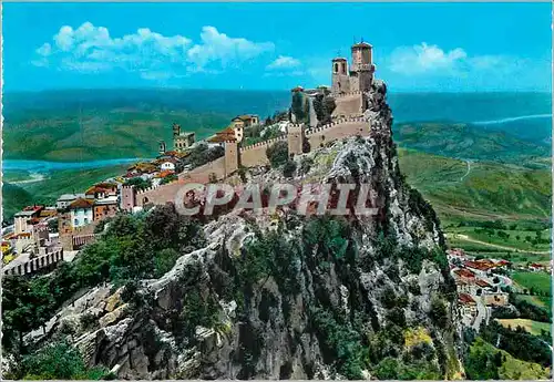 Cartes postales moderne San Marino Vue generale et les murs