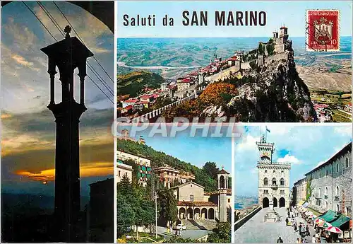 Cartes postales moderne San Marino Panorama