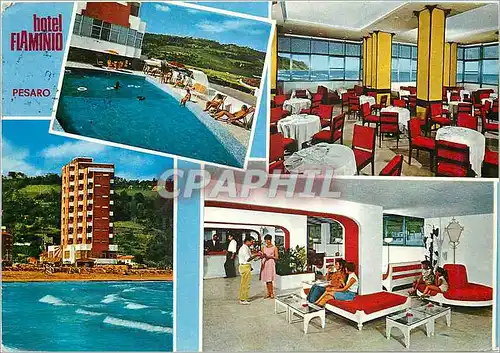 Moderne Karte Pesaro Hotel Flaminio