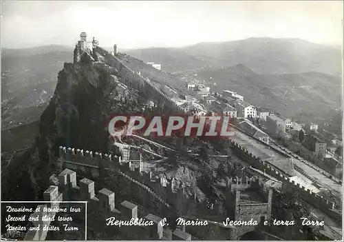 Cartes postales moderne San Marino Seconda Torre
