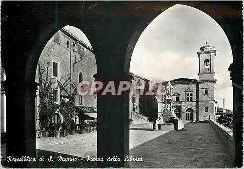 Cartes postales moderne San Marino Piarra della Liberta