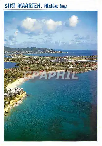 Cartes postales moderne Saint Martin Mullet bay