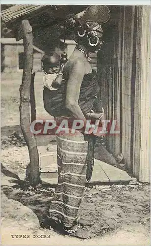 Cartes postales Senegal Types noirs