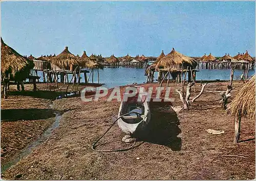 Cartes postales moderne Senegal Greniers a mil de Faiouth