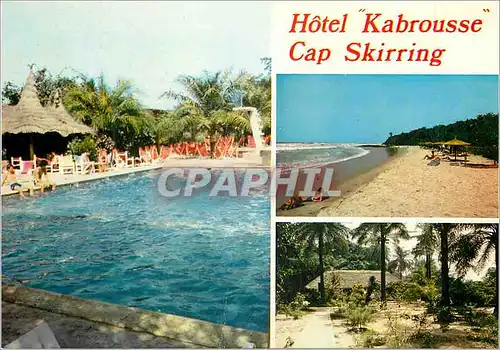 Cartes postales moderne Senegal Cap Skirring Hotel Kabrousse