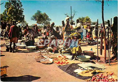 Cartes postales moderne Senegal Marche africain