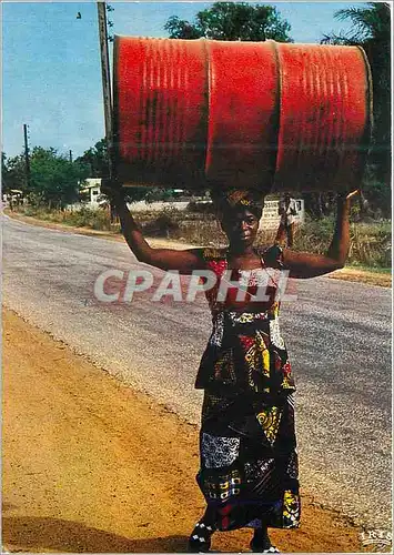 Cartes postales moderne Senegal Rencotre sur la route