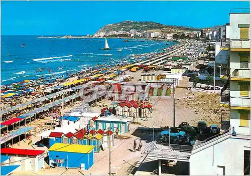 Cartes postales moderne Cattolica Panorama avec le mont de Gabicce