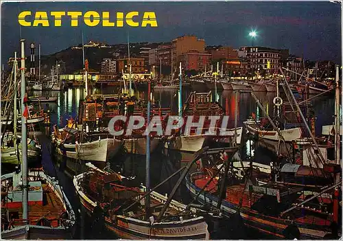 Moderne Karte Cattolica La Darse Bateaux