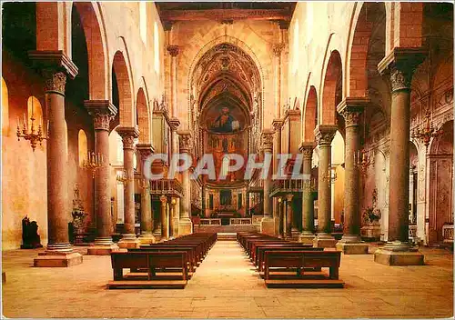 Moderne Karte Cefalu Cathedrale (Interieur)