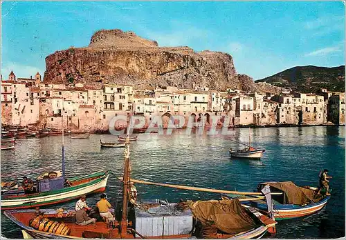 Moderne Karte Cefalu La marine