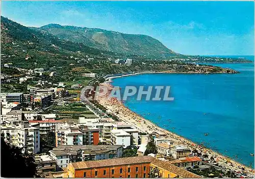 Moderne Karte Cefalu Bord de mer et plage