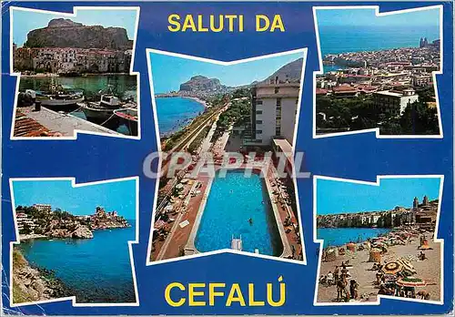 Moderne Karte Cefalu