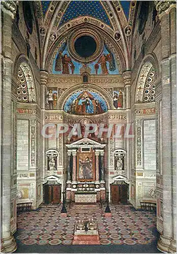 Cartes postales moderne Certosa di Pavia Autel des reliques