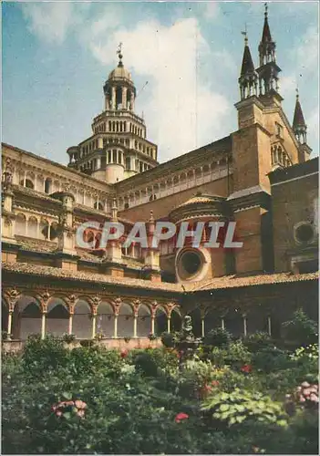 Cartes postales moderne Certosa di Pavia Vue du petit Cloitre