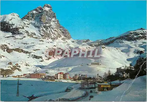 Cartes postales moderne Breuil-Cervinia Vallee d'Aosta Panorama et Cervin