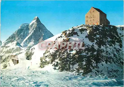 Moderne Karte Breuil-Cervinia Vallee d'Aosta