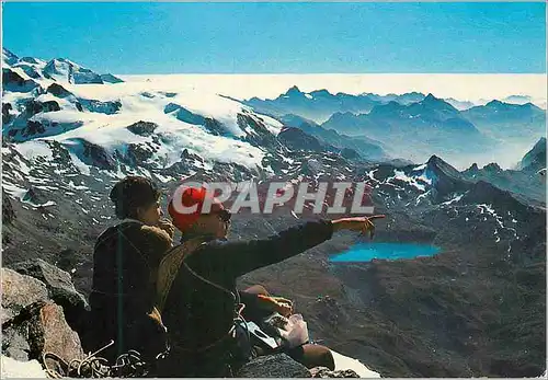 Cartes postales moderne Breuil-Cervinia Vallee d'Aosta La pointe de la Dent d'Herens