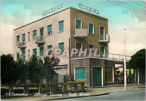 Cartes postales moderne Cesenatico albergo touring viole Roma