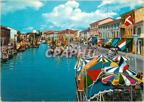 Cartes postales moderne Cesenatico riviera adriatica port canal