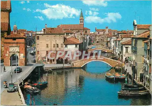 Cartes postales moderne Chioggia canal vena