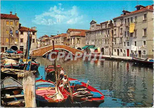 Cartes postales moderne Chioggia canal vena