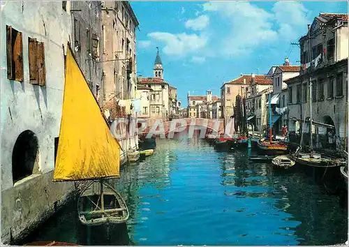 Cartes postales moderne Chioggia canal vena