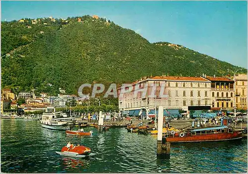 Cartes postales moderne Como brunate vue de place cavour