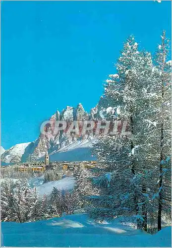 Cartes postales moderne Cortina d'ampezzo m 1224 pomagagnon (m 2456)