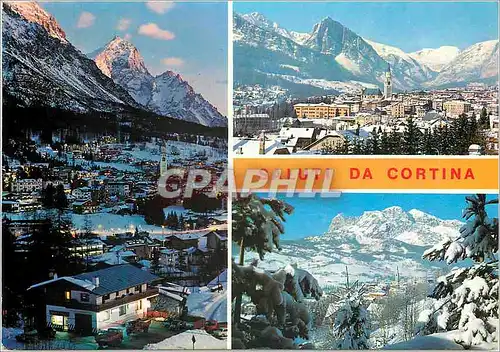 Cartes postales moderne Saluti da cortina