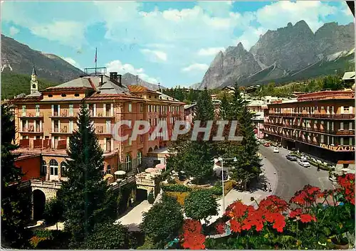 Moderne Karte Grand hotel savoia cortina d'ampezzo