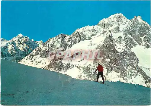 Cartes postales moderne Courmayeur col checrouil m 1960 m bianco m 4810