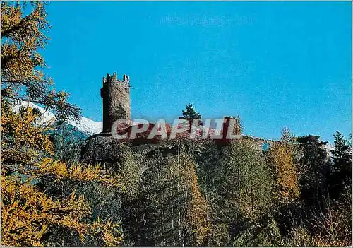 Cartes postales moderne Val d'aosta costello di montmayeur costruito nel 1312 per il conte rodolfo d'avise