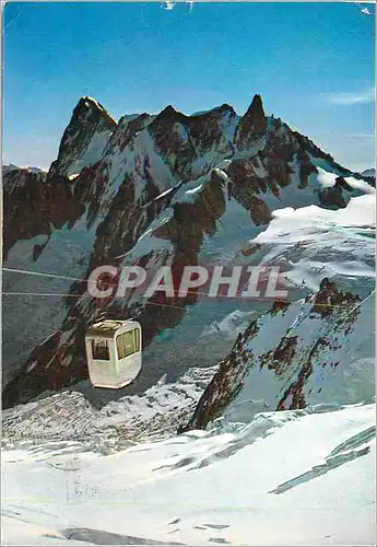 Moderne Karte Courmayeur grandes jurasses 4205