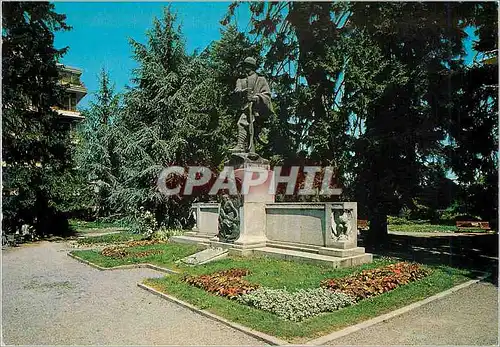 Cartes postales moderne Cuneo m 587 jardin public