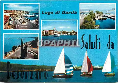 Cartes postales moderne Saluti da desenzano lago di garda