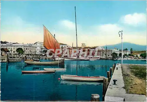 Cartes postales moderne Lac de garda desenzano Bateaux