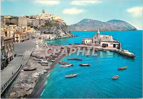 Cartes postales moderne Lipari marine courte