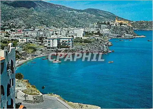 Cartes postales moderne Lipari isole eolie sicilia (italia) porto delle genti e il castello normanno